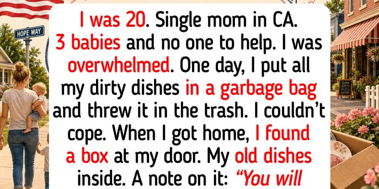 A California Neighbor’s Small Act of Kindness Proves That Four Words Can Change a Single Mom’s Whole Life