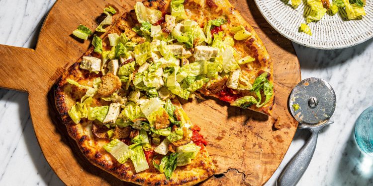 How Do You Make Pizza Healthy? Put a Salad on It.