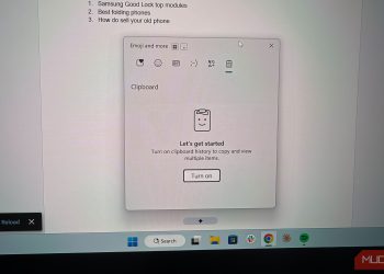 Your Windows clipboard can remember 25 items — and it changes how you work