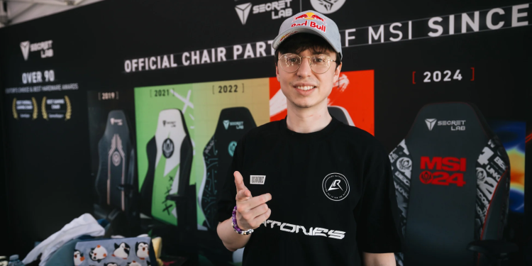 From the League desk to the starting grid, Caedrel is taking on Max Verstappen