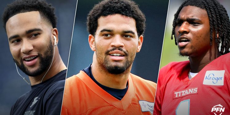 ‘Humble Unlike C.J. Stroud’ — NFL Fans React to Caleb Williams Giving Honest Advice to Titans QB Cam Ward
