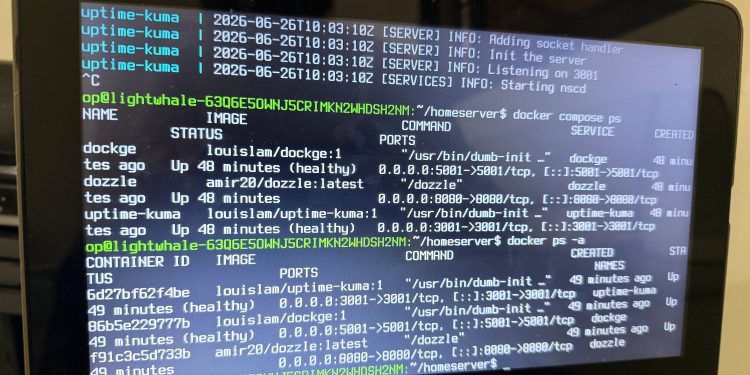 These Docker containers that get more useful every month you leave them running