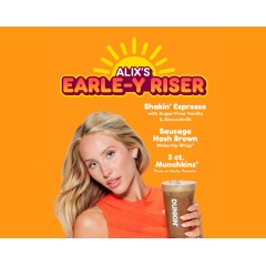 Dunkin’® and Alix Earle Unveil Alix’s Earle-Y Riser Meal, Headlining a New Fall Menu of Pumpkin Favorites and Tiramisu Sips