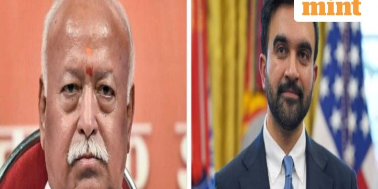 Mamdani is against RSS chief Mohan Bhagwat’s Madison Square Garden event — Here’s what he said