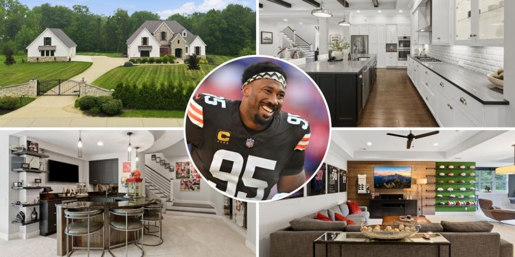 EXCLUSIVE: Myles Garrett Sells Ohio Home for $50K Over Asking Price-as Move to L.A. Rams is Mired by Injury