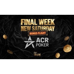 ACR Poker Adds Saturday Flight as $15 Million Dual Venoms Near Day 2