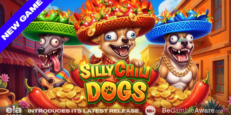 ELA Games Turns the Pack Loose with New Slot Silly Chilli Dogs