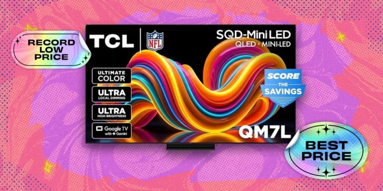 TCL TV deal alert: Get this stunning 65-inch Mini-LED TV for $602 off at Amazon