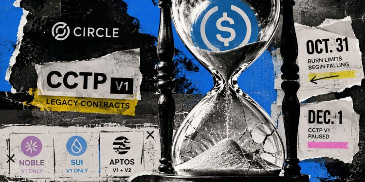 Circle gives legacy USDC apps 95 days before old cross-chain transfer routes stop working