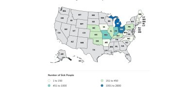 Patient count for parasite outbreak linked to lettuce tops 10,000
