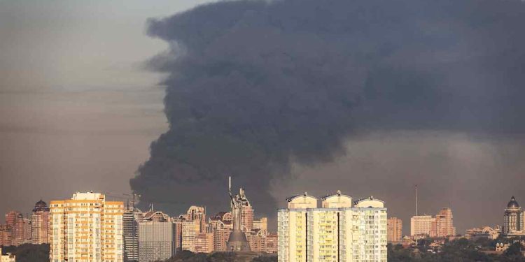 Dozens killed in Russian strike on ammunition depot near Kyiv