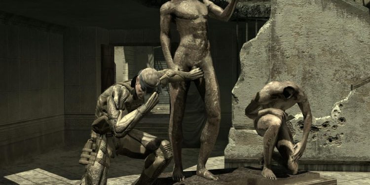 91.8% of Metal Gear Solid 4 players immediately got the achievement for ripping a statue’s privates clean off