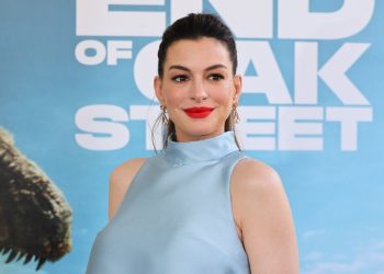Anne Hathaway’s World Includes the Race Track