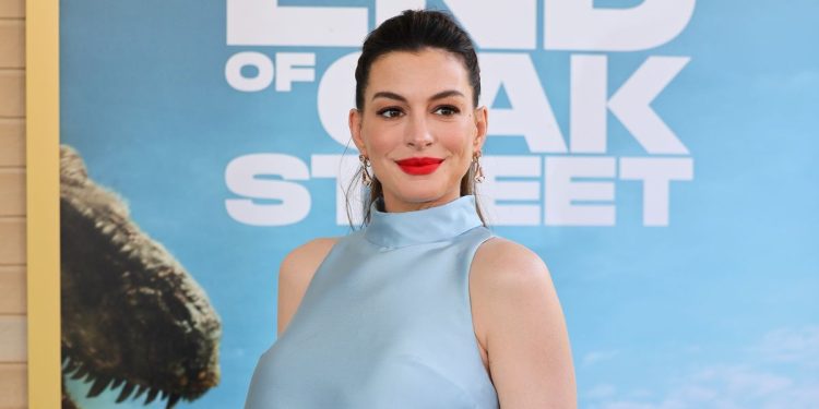 Anne Hathaway’s World Includes the Race Track