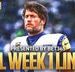 2026 NFL Odds Week 1: Lines, Spreads, Results For All 16 Games