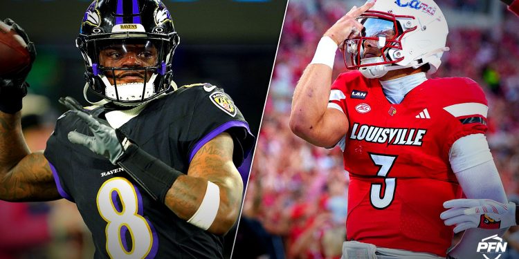 ‘Are We Sure Ohio State Chose The Right QB?’ — CFB Fans Take Notice as Louisville’s Lincoln Kienholz Pulls Off Rare Lamar Jackson-Esque Feat