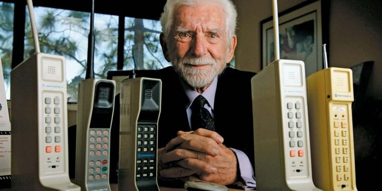 Quote of the day by Motorola’s cell phone pioneer Martin Cooper: ‘People want to talk to other people — not a house, or an office, or a car’ — blueprinting the start of a new era of communications