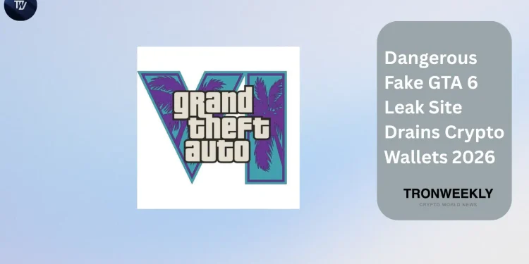 Dangerous Fake GTA 6 Leak Site Drains Crypto Wallets 2026