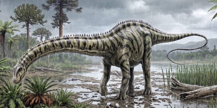 First Diplodocus fossils found outside of United States