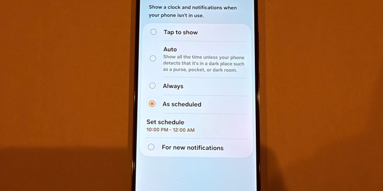 Your Galaxy’s always-on display is draining battery, here’s the hidden fix Samsung built in