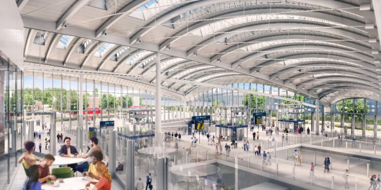 Perega and Severfield to add detail to Old Oak Common roof