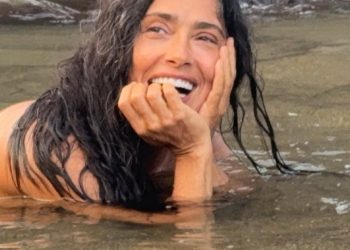 Salma Hayek Shares Naked Photos From 60th Birthday