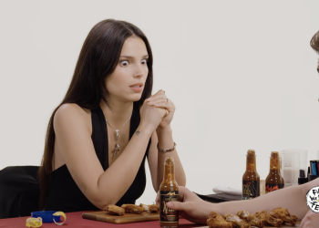 Obsession stars Inde Navarrette and Michael Johnston go head-to-head in hilarious Hot Ones Versus