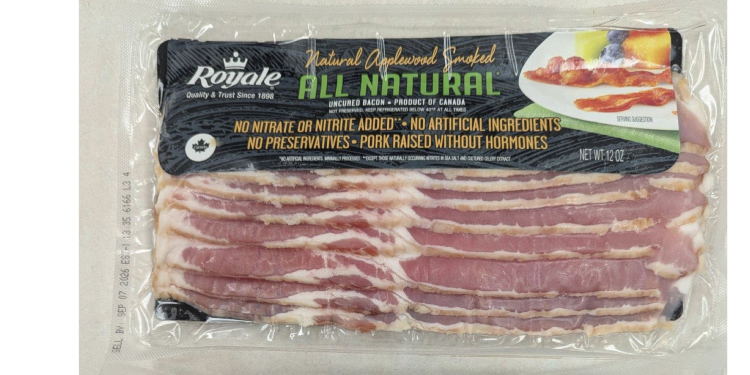 Two bacon brands recalled for lack of reinspection at the Canadian border