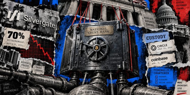 Does becoming a federal bank protect crypto from Washington—or give Washington more control?