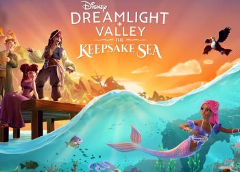Disney Dreamlight Valley’s Keepsake Sea lets you take to the sea on a ship or become a mermaid