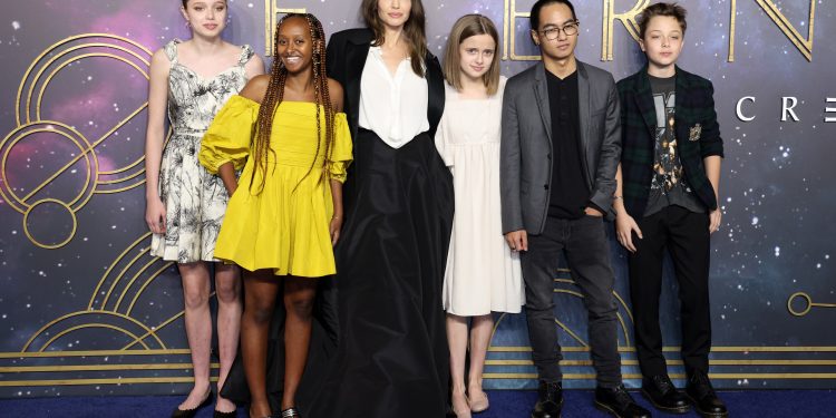 Angelina Jolie makes rare comment about raising her 6 children to be ‘individuals’