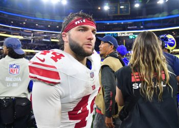 Giants’ Cam Skattebo shares heartbreaking reaction to Jaxson Dart injury