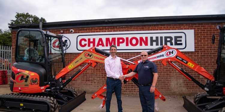 Champion goes for gold with Kubota