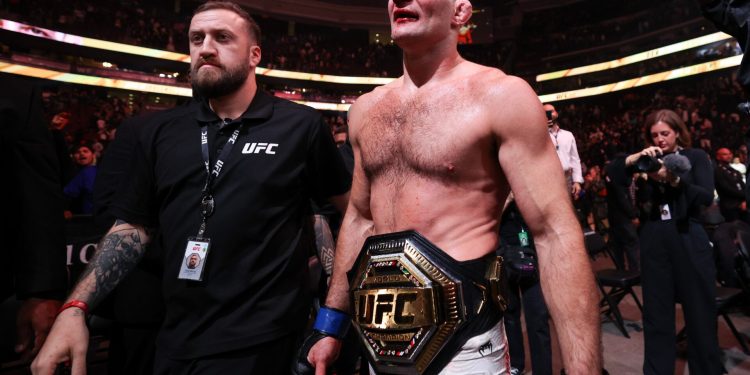 Sean Strickland confirms he will fight Nassourdine Imavov later this year in first title defence
