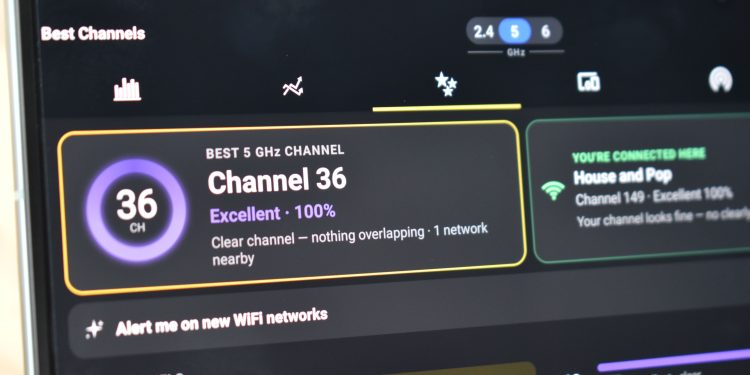 Your Wi-Fi is slow because everyone on your street picked the same channel, and one free scan proves it