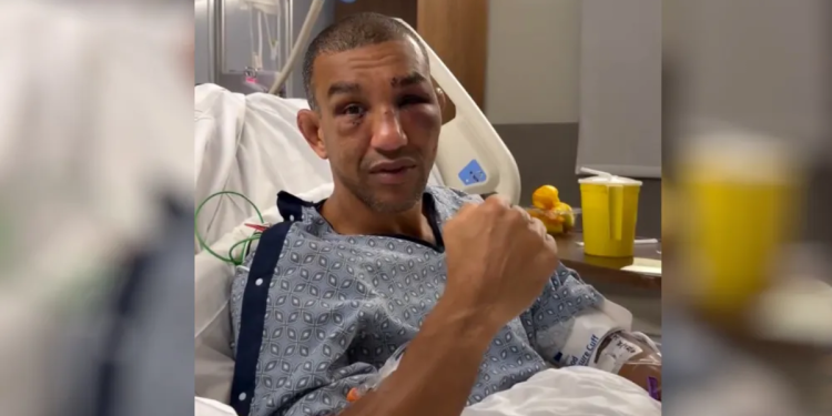Raoni Barcelos shares an update from his hospital bed