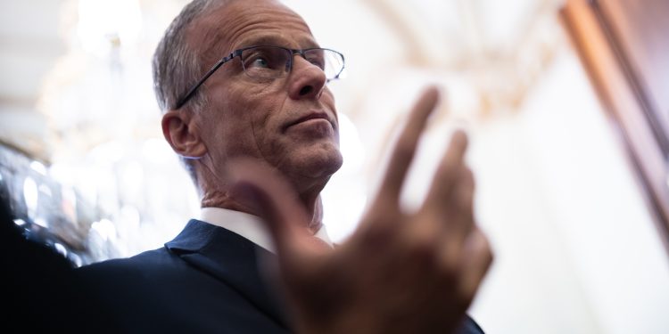 John Thune: Taxpayer dollars shouldn’t fund Trump ads