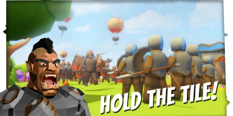 Hold the Tile is a medieval RTS where owning more land means bigger magic