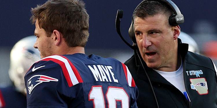 Mike Vrabel refutes report of alleged rift with Drake Maye: ‘I’m here because Drake was the quarterback’