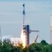 SpaceX launches 4 astronauts on a fast track to the International Space Station