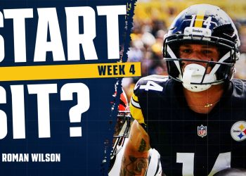 Roman Wilson Fantasy Week 4 Start or Sit: One Long Score Is Not a Signal