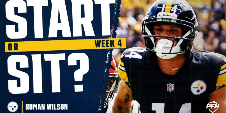 Roman Wilson Fantasy Week 4 Start or Sit: One Long Score Is Not a Signal