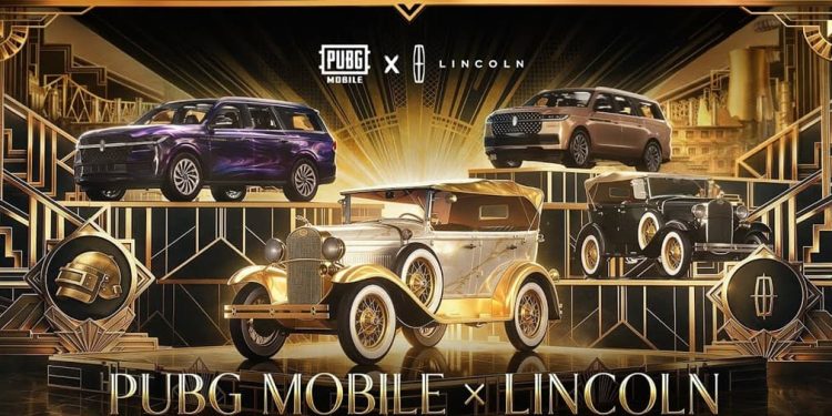 PUBG Mobile’s collab with Lincoln has you hop behind the wheel of a 1920s classic car