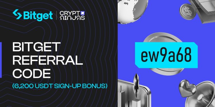 Best Bitget Referral Code (ew9a68): Steps to Earn 6,200 USDT Sign-up Bonus in 2026