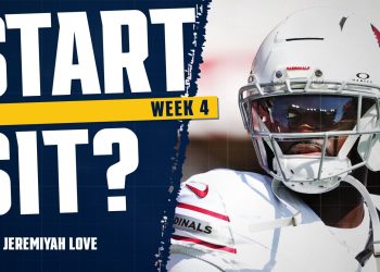 Jeremiyah Love Fantasy Week 4 Start or Sit: Fringe RB1 Against a Leaky Front