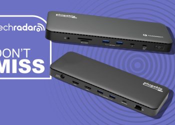 This 13-port Plugable Thunderbolt 4 dock is 15% off for Prime Day