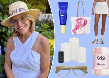 Katie Couric shares her daily essentials, from a favorite sunscreen to reading glasses that are actually chic