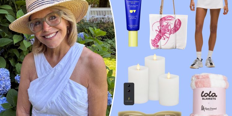 Katie Couric shares her daily essentials, from a favorite sunscreen to reading glasses that are actually chic