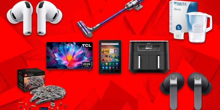 Argos launches a new Big Red sale — save up to 50% on appliances, TVs, laptops, headphones, toys, and more tech