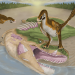 A baby tyrannosaur possibly cannibalized its dead relative